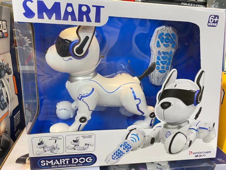 新品智能太空机器狗宝宝特技宠物早教故事机走路遥控电动儿童玩具