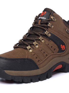 美国外贸原单冬季男鞋加绒棉鞋户外运动高帮登山鞋4648大码雪地靴