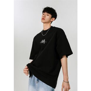 早起工作室MF十九岁第四天男装秋夏美式潮牌高街字母短袖T恤男女