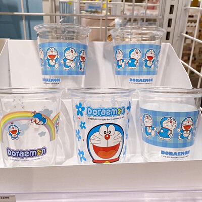 kkv哆啦A梦卡通陶瓷杯玻璃杯