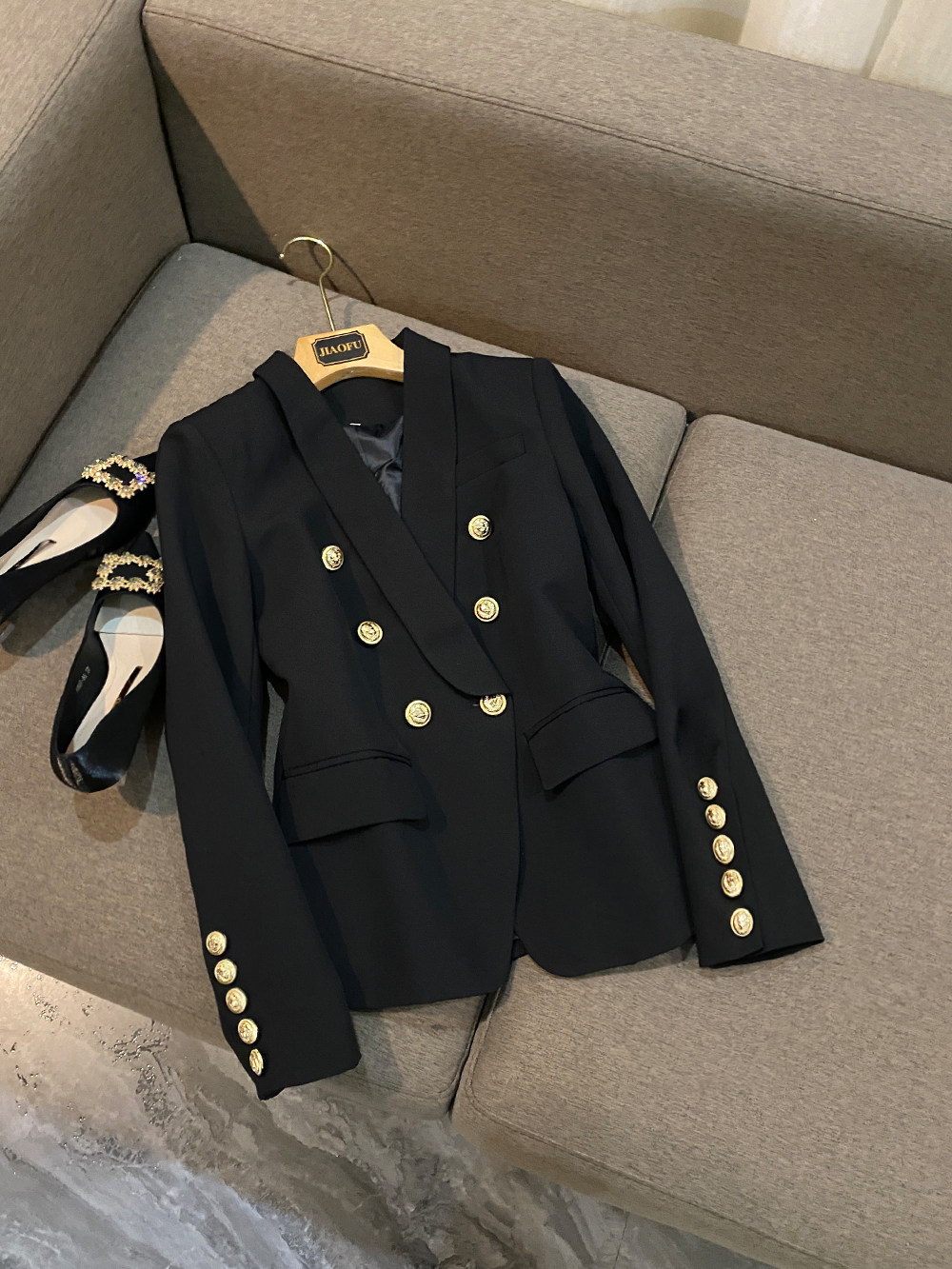 网红气质女神衣服高端小香风西装