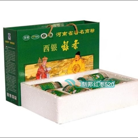 偃师西银银条 河南洛阳特产 偃师银条玻璃罐装 6瓶装礼盒偃师银条