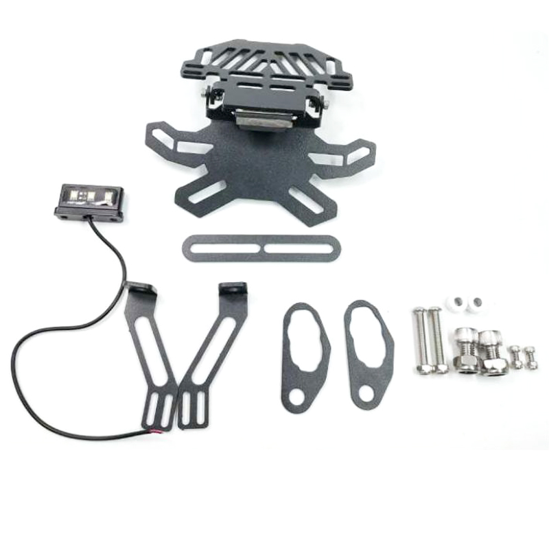 适用川崎 Ninja 400 NINJA 改装后牌架 车牌架牌照架 短尾支架