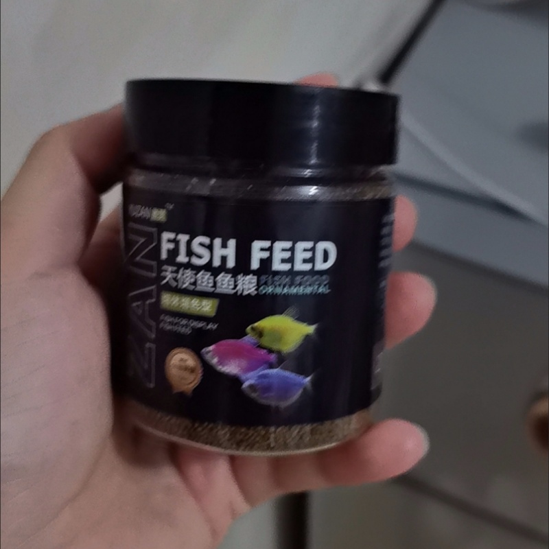 天使鱼小型鱼饲料饲料孔雀鱼热带鱼斗鱼鱼食观赏鱼颗粒鱼粮