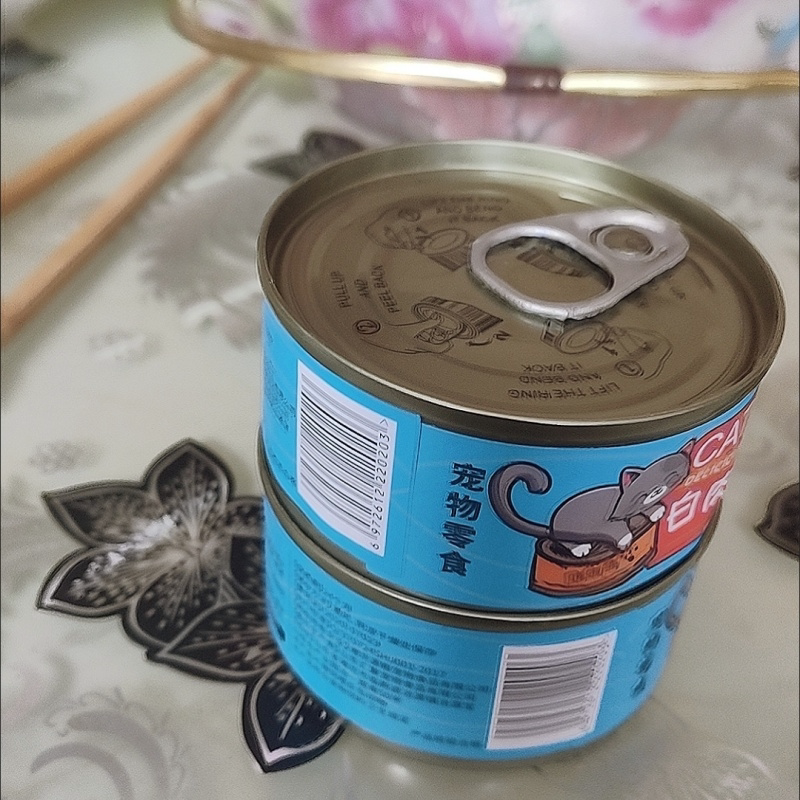 宠嘟嘟猫罐头白肉猫咪零食鸡肉大块幼猫80g粮成猫猫粮