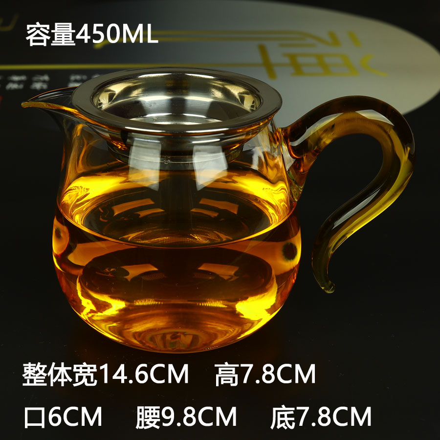 加厚耐热高温玻璃包邮功夫茶具图片