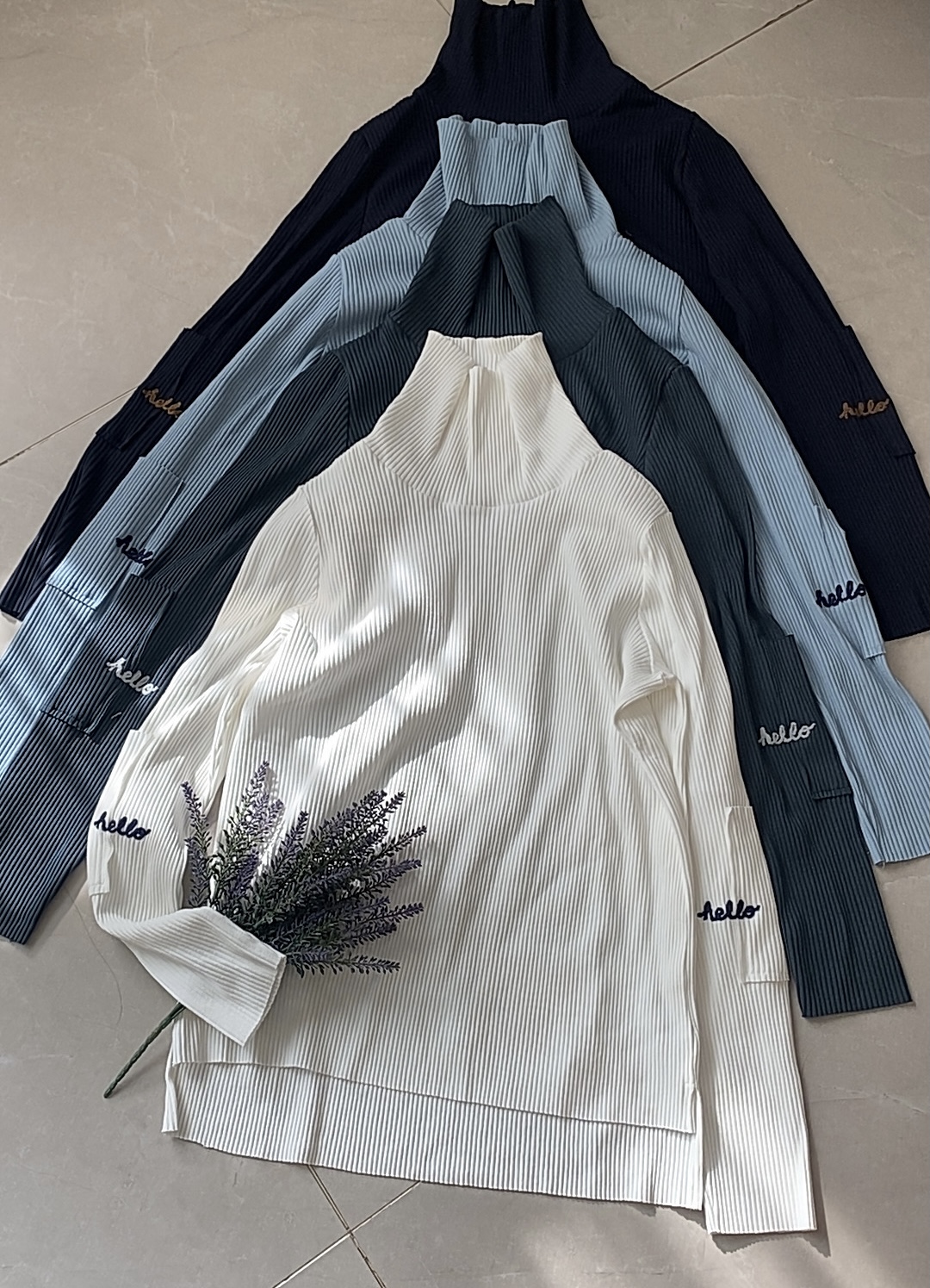 女装2025秋冬新款打底衫35799 休闲文艺宽松显瘦高领套头针织衫女