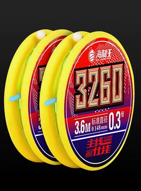 海龙王3260主线仕挂成品线组世界纪录鱼线绑好成品套装超高强度