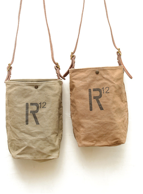 D.DIAN新款复古单肩包男女日系复古文艺帆布斜跨包 水洗做旧