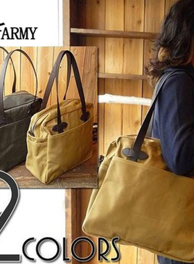 akarmy复刻70261tote包休闲男女单肩手提包大容量托特包帆布潮包