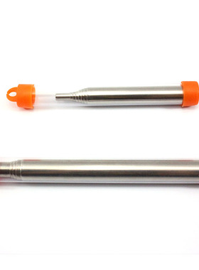 不锈钢吹火管 野营收纳筒 Pocket Bellow 生火工具 可伸缩吹火管