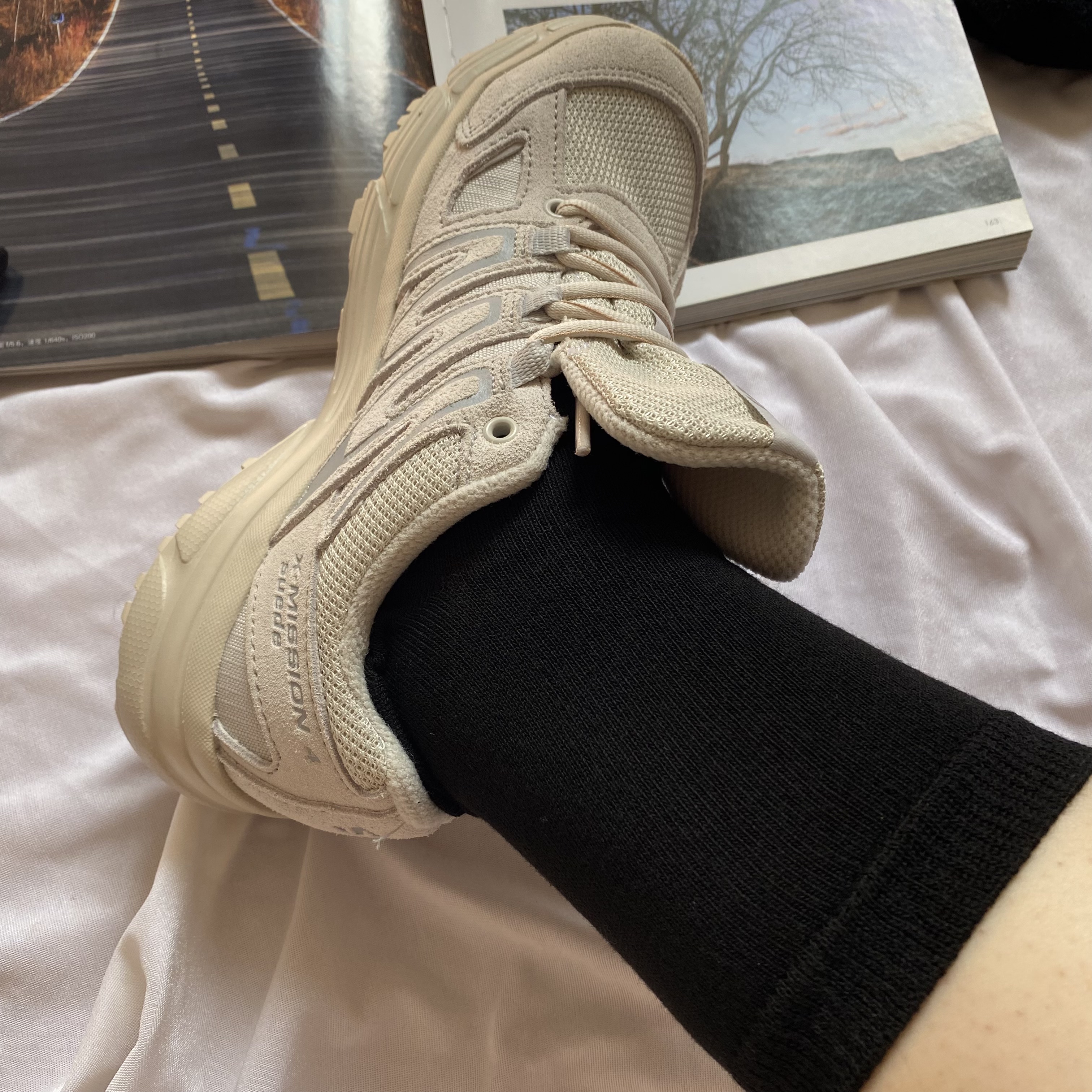 舒服自留 现在穿正合适 日单女袜 黑色系棉袜百搭中筒袜满30包邮