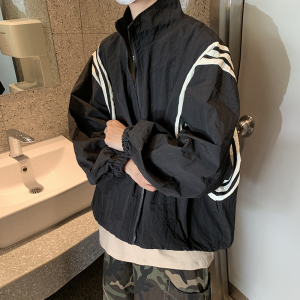 美式休闲运动夏季复古防晒衣男女薄款夹克外套B289-FYS886-P75图片