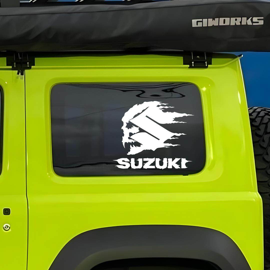铃木SUZUKI车贴拉花摩托车