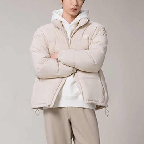New Balance 25年冬款NB男子运动休闲鸭绒立领羽绒服AMJ54328