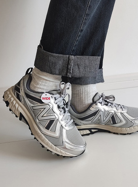 New Balance NB经典男女灰银色运动慢跑步鞋MT410KR5 MT410KM5