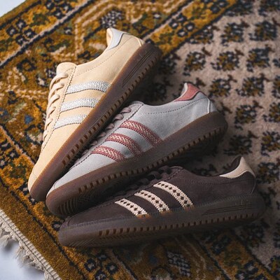 阿迪达斯三叶草BERMUDA经典低帮复古运动休闲板鞋 JS3971 JS3967