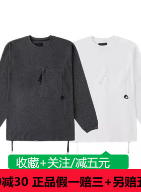 VANS范斯2024款男女运动休闲圆领长袖T恤VN000H2SWHT/VN000H2SBHH