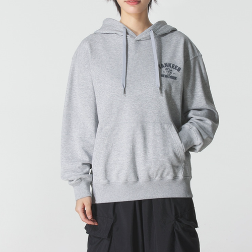 MLB/连帽卫衣男女新款毛圈运动服户外休闲套头衫3AHDE0154-50MGS