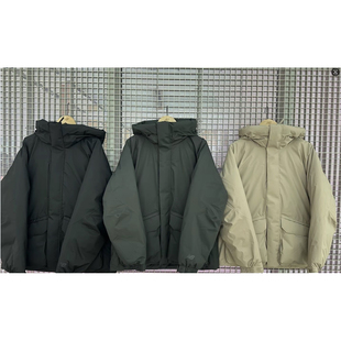 New Grey男女鹅绒连帽保暖羽绒防泼水宽松外套NPE48111 Balance