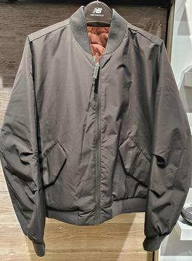 New Balance NB女款休闲立领防风棒球服25冬季夹棉外套 NQF45192