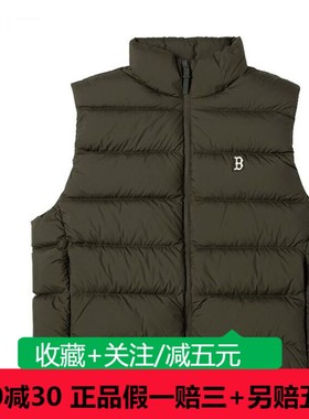MLB新款男女羽绒马甲运动棉背心3ADVB0336-43KAD  50CRS-50BKS