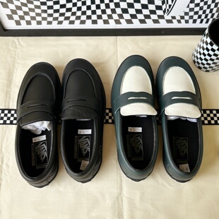 VANS范斯乐福鞋黑白武士一脚蹬休闲鞋VN0A5DXU1CI  VN0A5DXUBKA