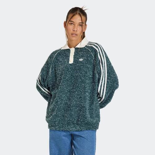 阿迪达斯三叶草女子 OVZD POLO 运动休闲长袖T恤KS7790 KS7791