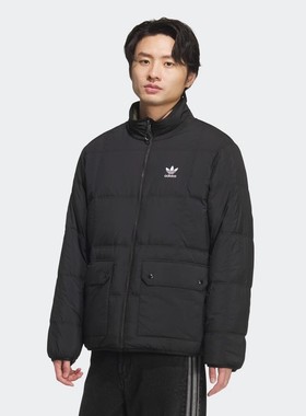 阿迪达斯三叶草25冬款男子运动休闲舒适保暖羽绒服 KS6071
