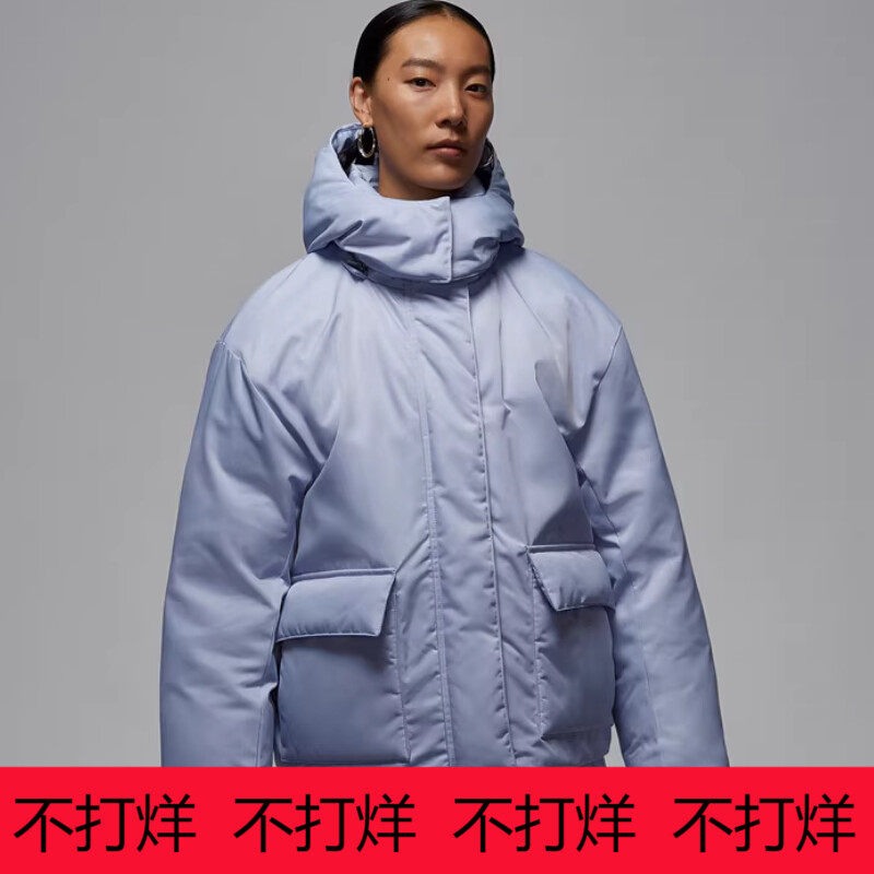 NIKE女子宽松羽绒服650蓬梭织厚实防风保暖夹克HV0361-057