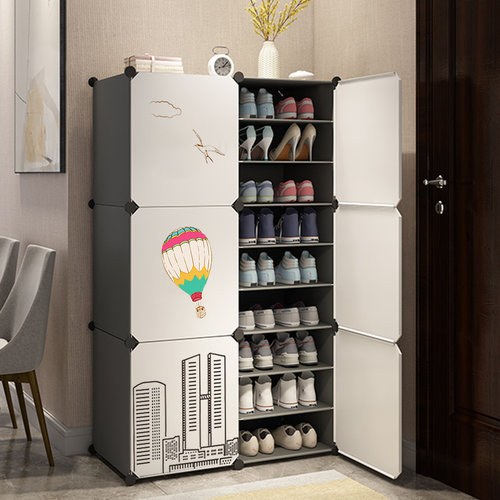 纳晶晶鞋子收纳盒大容量省空间