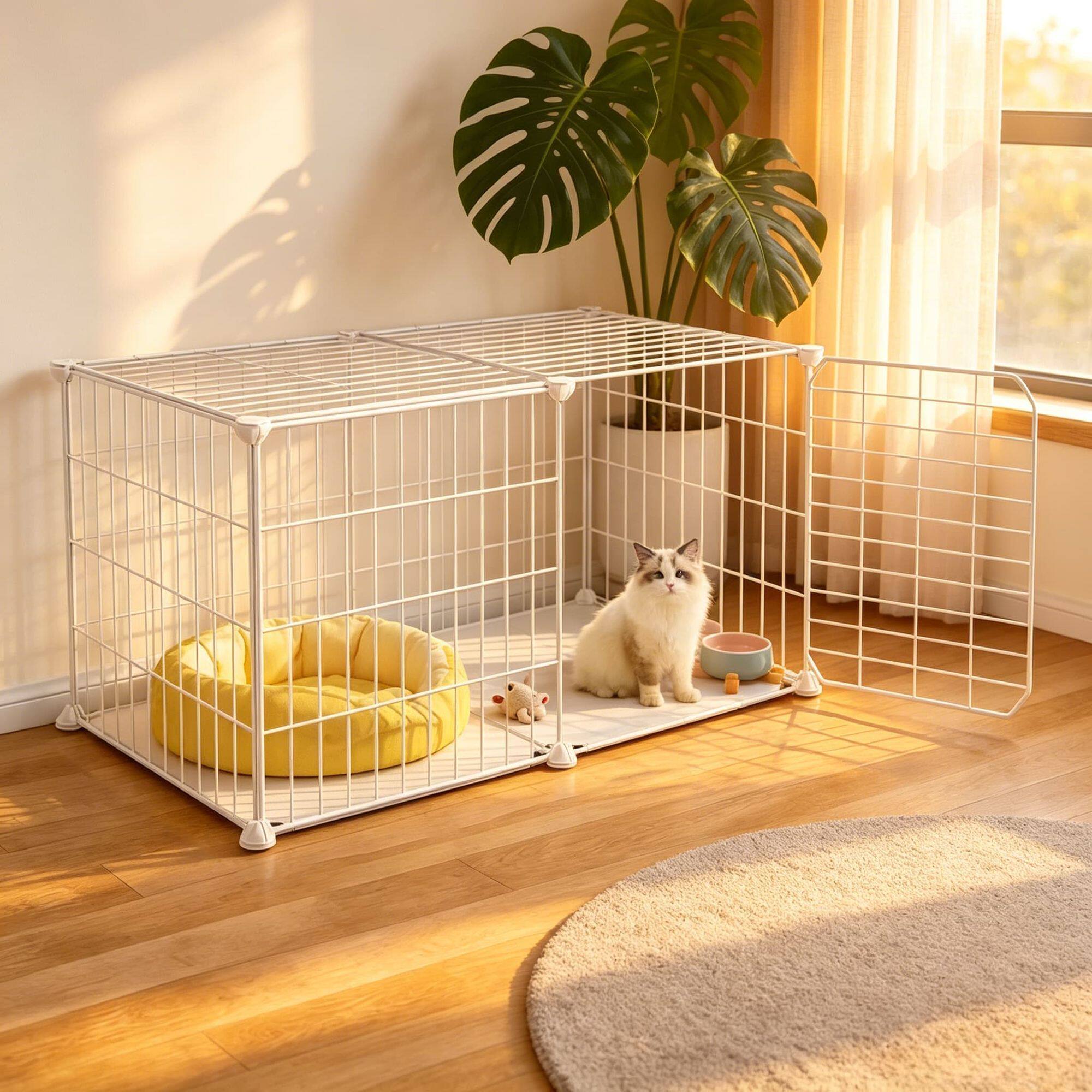 猫笼子不占地家用室内两层超大