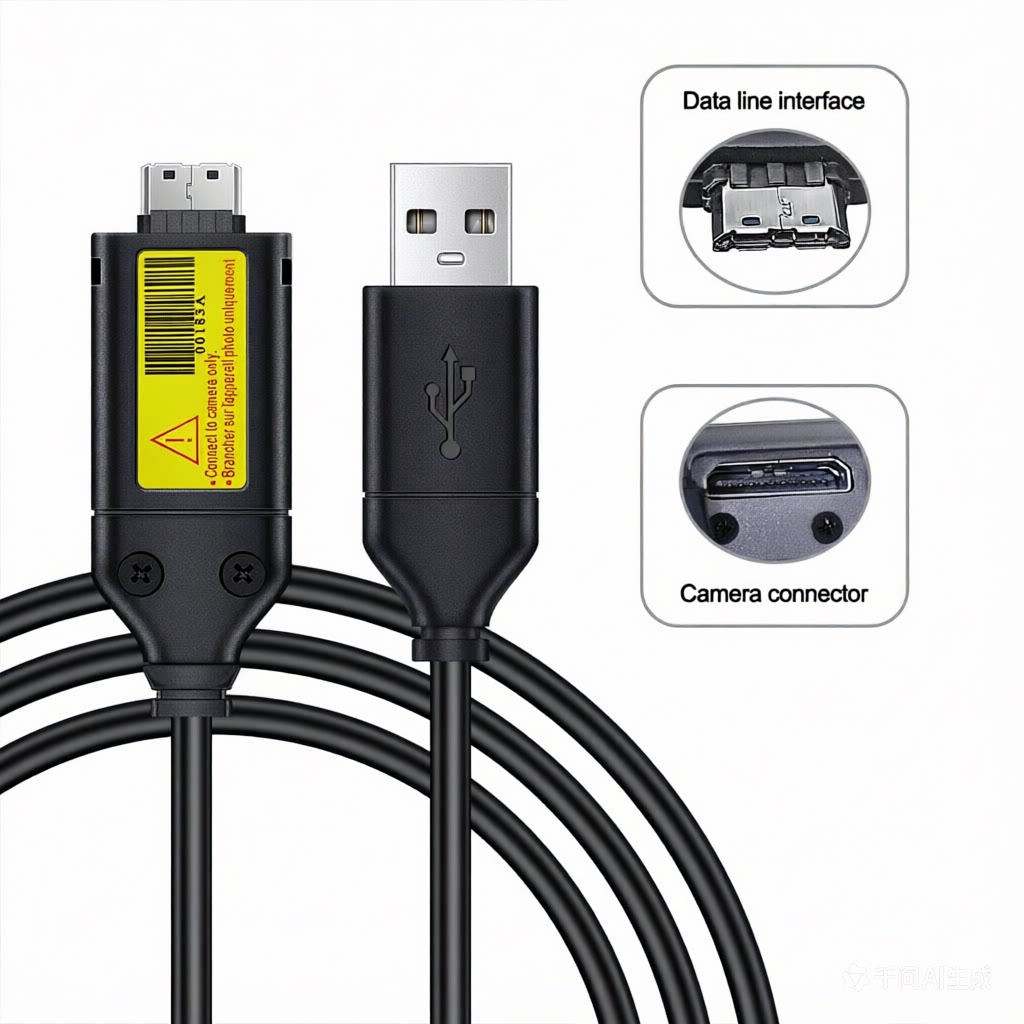 适用三星CCD相机数据线ES70 ES73 PL120/150/170 5X 充电线充电器