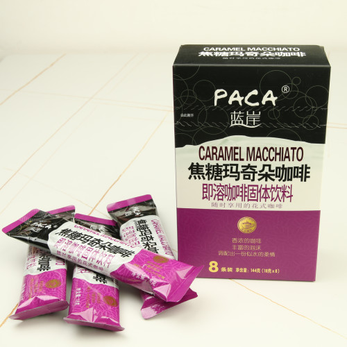 蓝岸焦糖玛奇朵三合一速溶咖啡