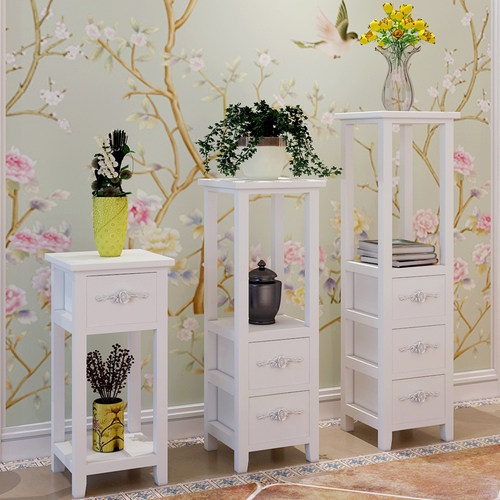 简约多层花架客厅三榜花盆架结实