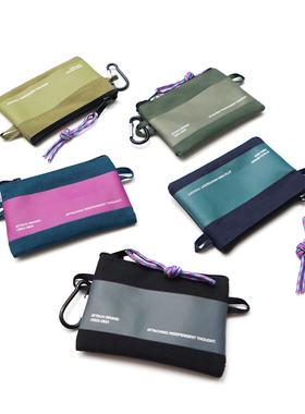 ATCH 潮牌山系耳机钥匙口红证件收纳零钱包迷你小巧拉链卡包男女