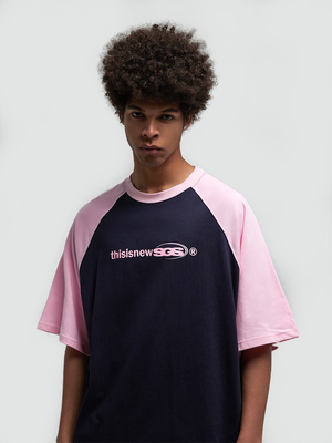 sogoodsoul短袖潮撞色插肩T恤