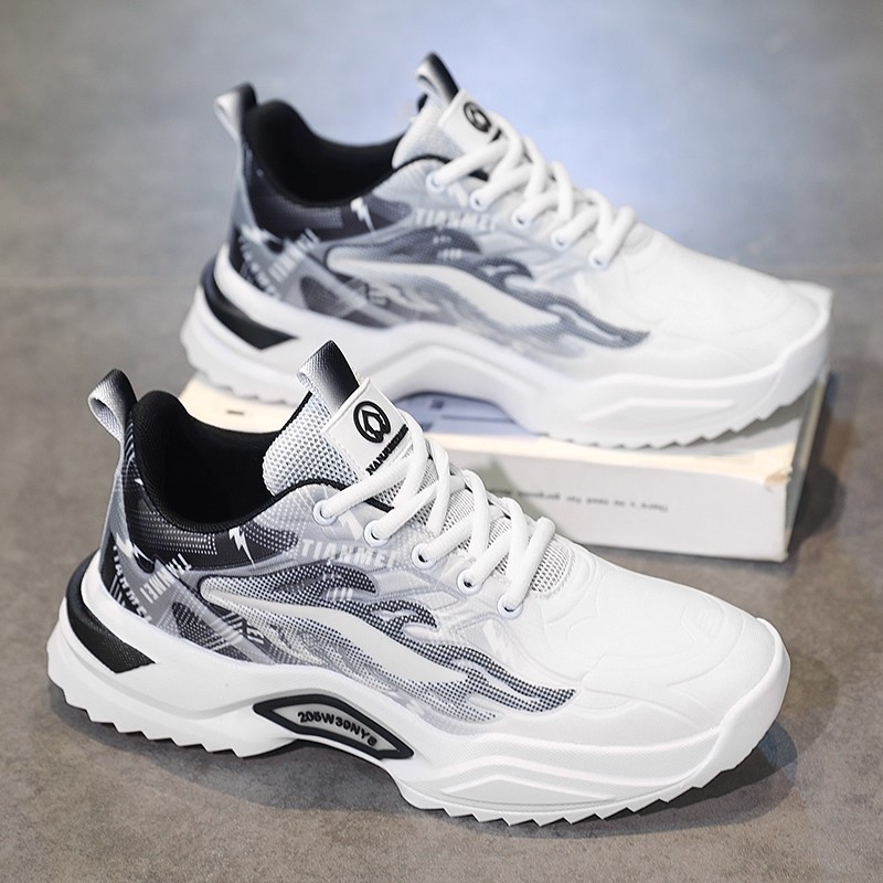 新款网面防臭运动休闲老爹潮鞋