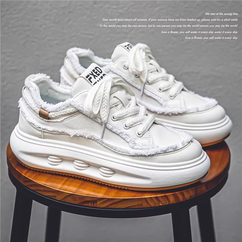 百搭厚底小众板鞋运动休闲潮鞋