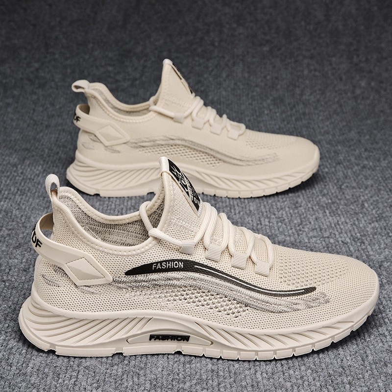 网面透气薄款防滑防臭软底休闲鞋