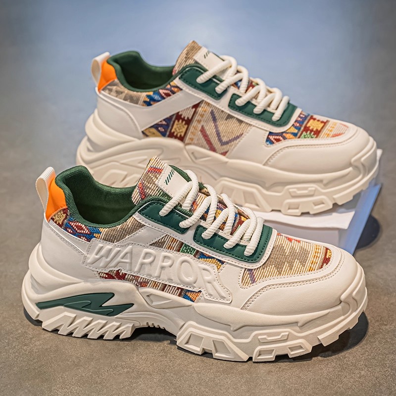 夏季潮牌百搭休闲运动厚底老爹鞋