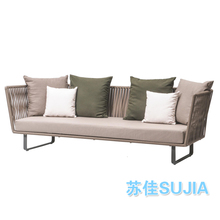 Đồ gỗ ngoài trời mây ghế sofa kết hợp thiết kế sáng tạo mây giải trí ghế duy nhất sân phòng khách mây đồ nội thất