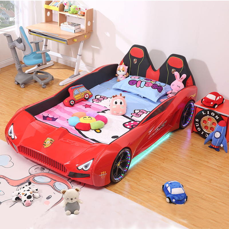 儿童床男女孩小汽车床卡通公主床软包单床多功能赛跑车床分床神器|msdalam kategori perabot kediaman, katil kelas, katil kanak-kanak - dari Buy2taobao.com untuk memberikan perkhidmatan ejen Taobao profesional membeli