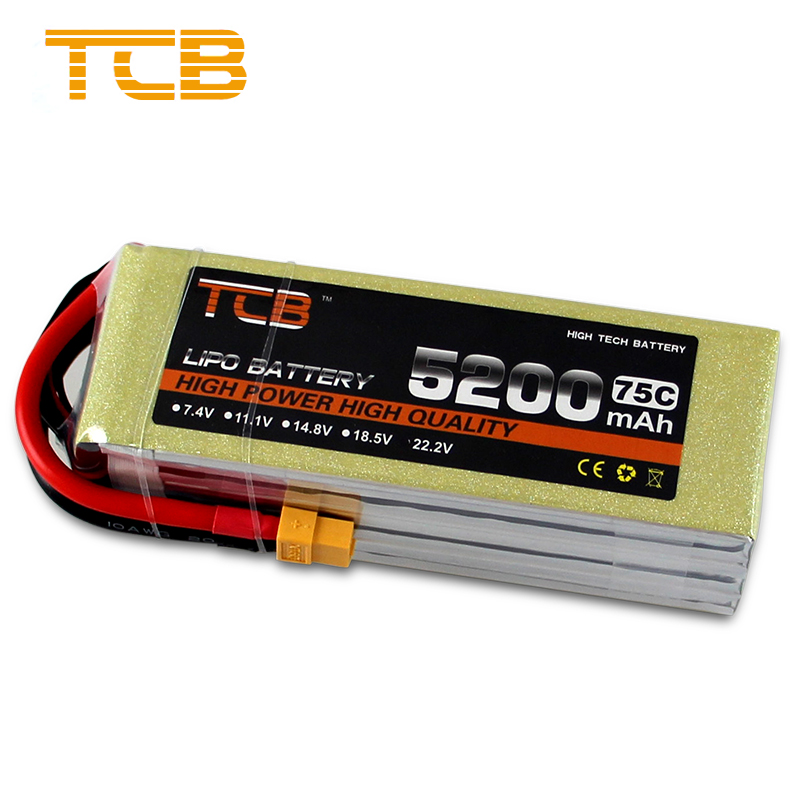 TCB航模锂电池5200mAh3S6S75C高倍率模型飞机遥控车船厂家直销