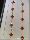 VCA Van Cleef v Teta Cyda Bracelet Одинокий цветочный лес