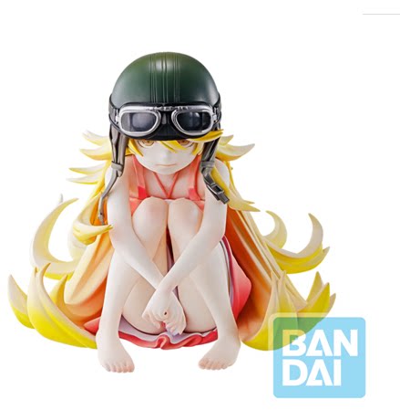 全新正版现货 眼镜厂 物语系列 忍野忍 漫画版 坐姿 景品 手办