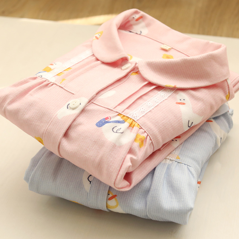 断码特价女童磨毛睡衣秋冬纯棉长袖长裤全棉绒布女宝居家服套装