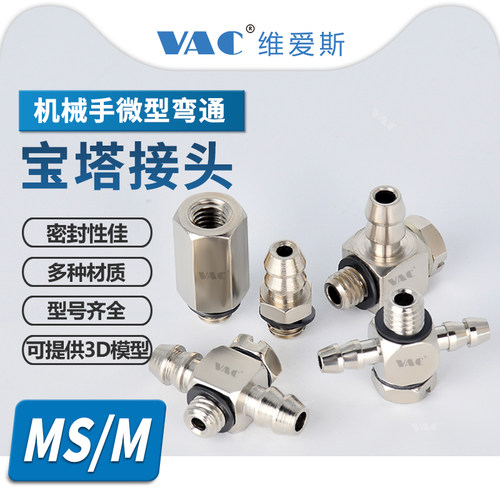 SMC型快拧微型倒钩式弯通宝塔