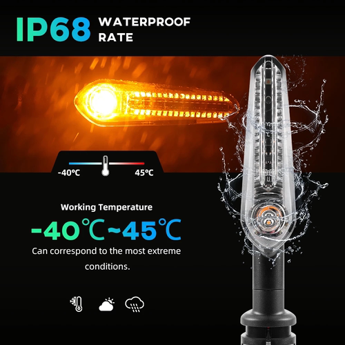 雅马哈MT07改装前后转向灯