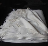珍品 精疏白山羊绒围巾披肩披毯加长230CM CASHMERE秋冬加厚